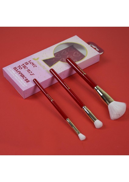 Love 3lü Temel Makyaj Fırça Seti - 113 indirimleri