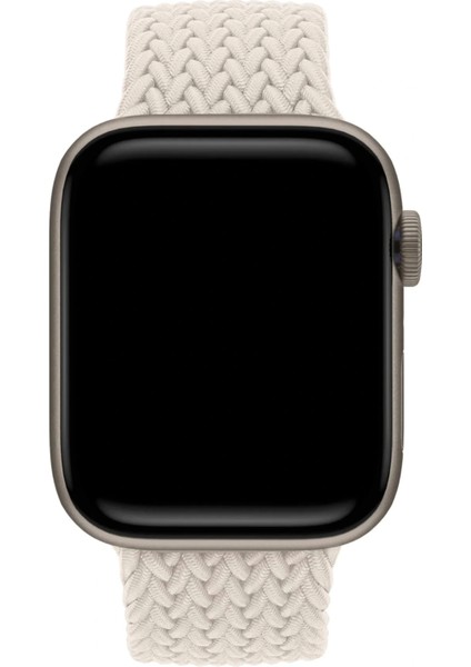 Apple Watch 10-11 46MM Lopard KRD-134 Örgü Tasarımlı Hasır Kordon Strap Kayış indirimleri