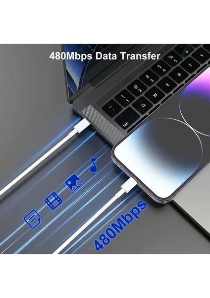 Iphone 11/12/13/14/plus/pro/pro Max Ile Uyumlu Şarj Seti 20W Adaptör+Lightnin Type-C Kablo indirimleri
