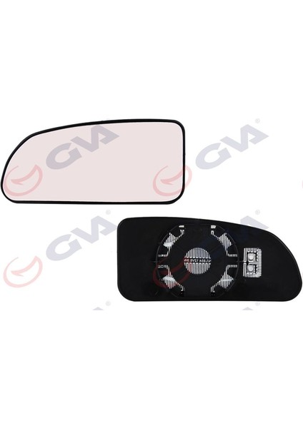 1127059 - Ayna Camı Sağ Ducato-Boxer-Jumper 02-06 Isıtmalı Konveks Alt Cam VM-201BGHR