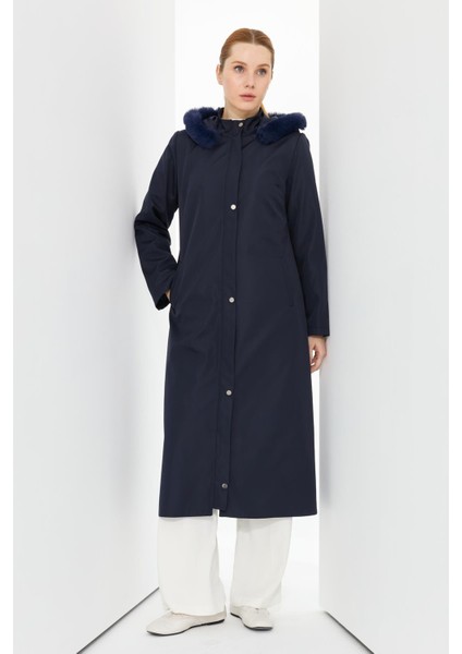 Kışlık Kadın Araboy Kaban Su Itici Kumaş 20230