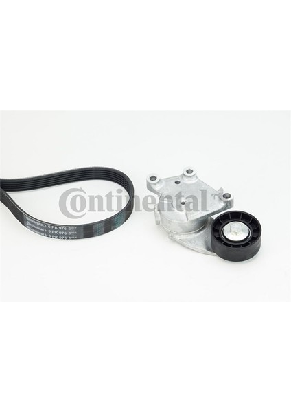 Contı 6PK976K1 - Alternatör Gergi Kiti 6PK975 P207-P308-P3008-P5008-PARTNER-BERLINGO-C3-C4-C5-DS3-DS4 1.4-1.6 Hdı