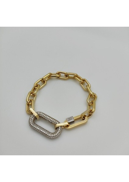 Taşlı Ataç Zincir Bileklik- BLK1043 fiyatları