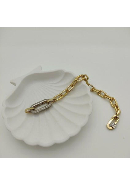 Taşlı Ataç Zincir Bileklik- BLK1043 modelleri