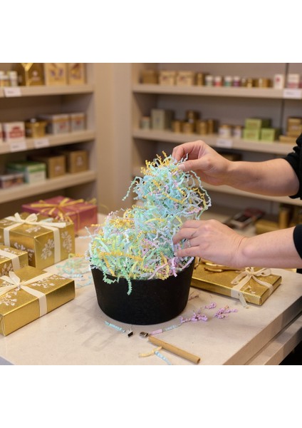 250 gr Zigzag Kırpık Kağıt , Kırpıntı Kağıt *pastel Karışık Renkli fırsatları