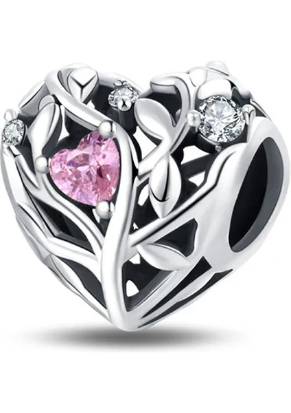 Aşkın Filizleri Gümüş Charm