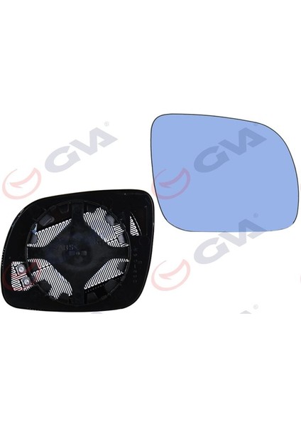 1175018 - Ayna Camı Sağ Golf Iv-Bora-Passat 96-99 Isıtmalı Konveks Mavi Cam Küçük VM-188GHR