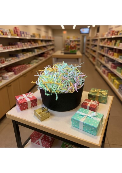 1 kg Zigzag Kırpık Kağıt , Kırpıntı Kağıt *Pastel Karışık Renkli fırsatları