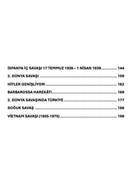 Dünya Savaş Tarihi - Yusuf Kayaalp 208 Sayfa