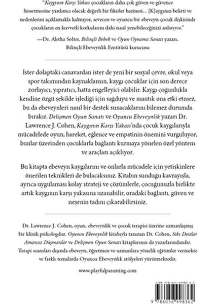 Kaygının Karşı Yakası - Lawrence J. Cohen indirimleri