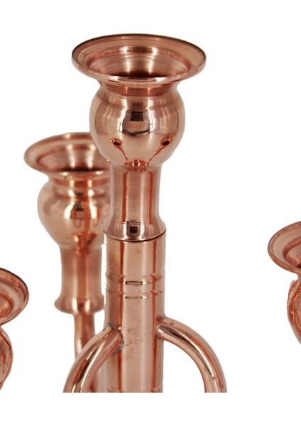 Vintage Kırmızı 4lü Şamdan MUM HEDİYELİ TURNA2612-1 fırsatları