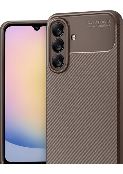 Ds-Derin Newface Samsung Galaxy A17 5g Auto Focus Karbon Kapak - Kahverengi fiyatları