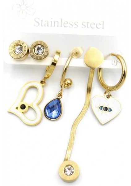 Çoklu Çelik Küpe - Altın fiyatları