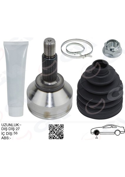 4437004K - Ön Aks Kafası Dış Sağ-Sol Mondeo Iıı 2.0tdcı-2.0 Benz. 00 07