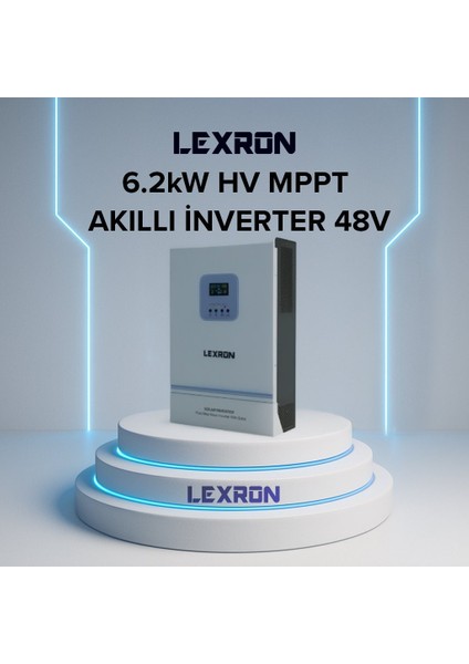 Teknovasyon Arge Lexron 6.2kw Hv Mppt Akıllı Inverter 48V indirimleri