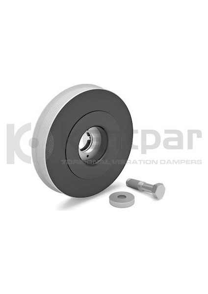 152K1251S - Krank Kasnağı Kit P206-P307-P406-PARTNER-BOXER-DUCATO-SCUDO-JUMPER-BERLINGO-C5-XSARA 1.9-2.0 Hdı