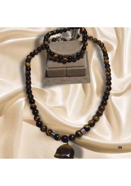 Reina Del Corazen Doğal Kaplan Gözü Taşı Antik Kolye ve Bileklik– Otantik Tasarım, Tarihî Koruyucu Tılsım, Cesaret ve Özgüven Veren Takı Kolye Bileklik fiyatları