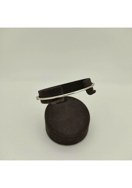 Beyaz Altın Ince Kelepçe -KLP0330 fırsatları