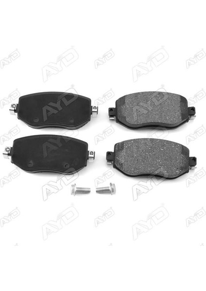 60017A - Ön Fren Balatası Renault Megane Iv 15 Tüm Motor Tipleri Civata Takımı Ile Birlikte