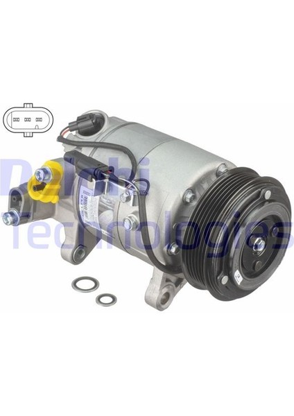 Delphı CS20535 - Klıma Kompresoru Bmw B37 B47 D20 F20 F45 F22 F46 B47 N47 B46 B48 F30 F32 F34 F36 F10 B57 B48 G11 G12 B38 B47 F48 F39 F25 F26 Mını F55 F56 F60
