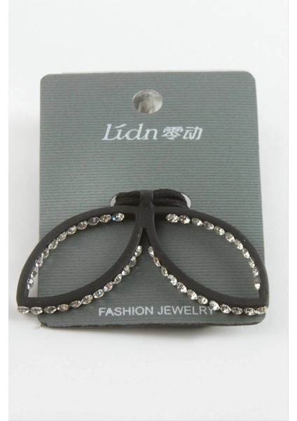 Kulaklı Taşlı Lastikli Toka