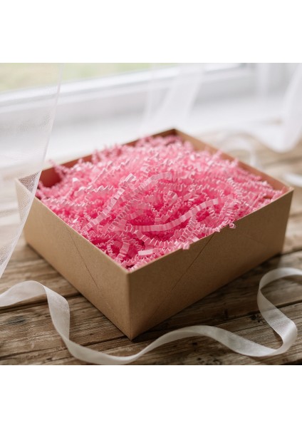 1 kg Zigzag Kırpık Kağıt , Kırpıntı Kağıt * Pembe