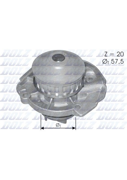 S161 - Devirdaim Uno 60-Palıo 1.2 20 Diş PA286A 5793713