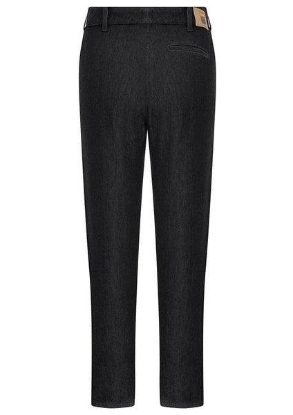 WILMA Slouchy Fit Siyah Kadın Jean Pantolon