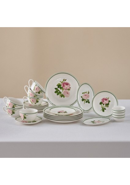 Forever Bone Rosalinda 26 Parça 6 Kişilik Kahvaltı Takımı