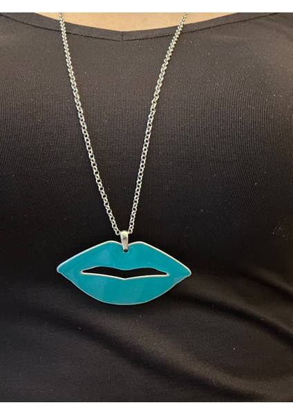 Çelik Dudak Uçlu Uzun Kadın Kolye 35 cm fiyatları