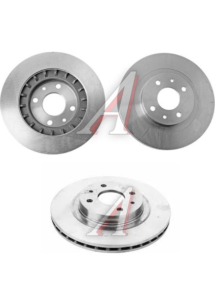 51 Yavuzsan 19117 - Fren Disk Aynası Ön Havalı Takım 260×19.8 Vega 16V 2112