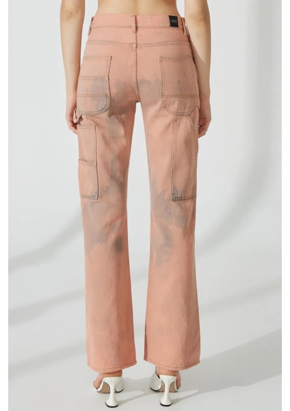 CARPENTER Straight Fit Tarçın Utility Kadın Jean Pantolon