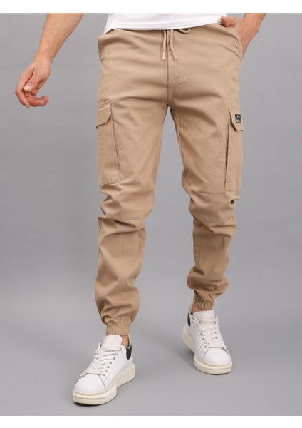 Erkek Kargo Pantolon Lastikli Erkek Pantolon