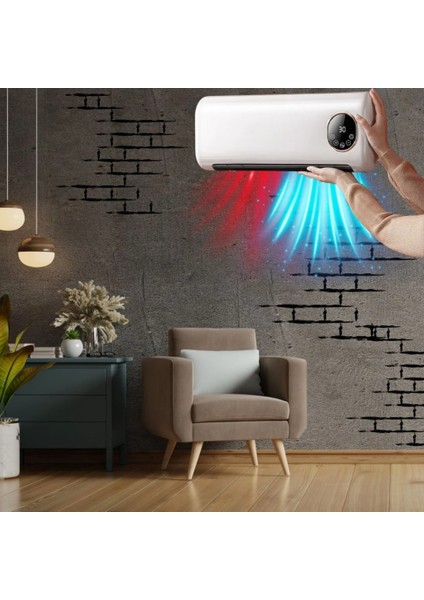 Inova Çift Fonksiyonlu Duvar Tipi 2000W Turbo Fanlı Klimatik Isıtıcı/soğutucu fiyatları