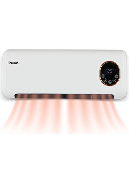 Inova Çift Fonksiyonlu Duvar Tipi 2000W Turbo Fanlı Klimatik Isıtıcı/soğutucu modelleri