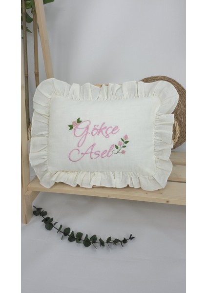 Müslin Yeni Doğan 4katlı Organik %100PAMUK Kişiye Özgü Nakışlı Hastane Çıkış Seti (Güllü Model-2) fiyatları