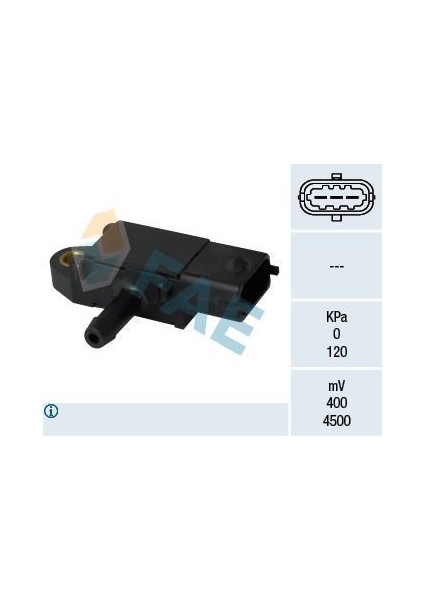 16108 - Emme Manifold Sensörü Aveo-Corsa C-D-Astra H-J-Merıva-Mokka-Insıgnıa-Doblo-Fıorıno-Ford 1.3-1.7-2.0