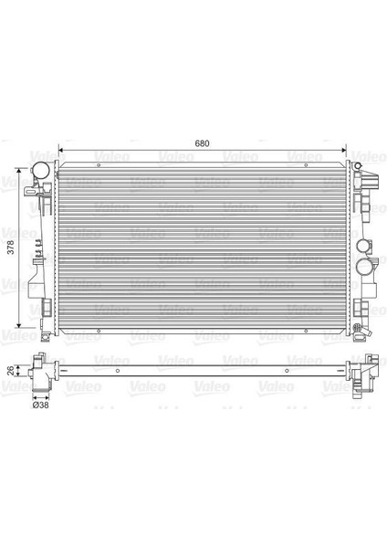 734887 - Motor Su Radyatoru Mercedes Vıto W639 03