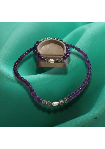 Reina Del Corazen, Gümüş ve Inci Kolye & Bileklik Seti – 2500 Yıllık Takı Geleneğiyle Buluşan Zarafet