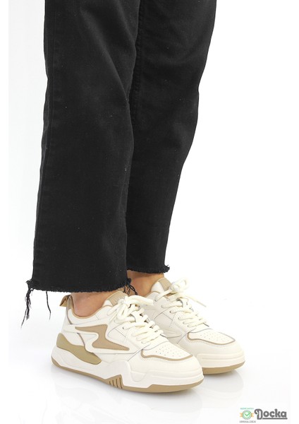 Kadın Hakiki Deri Mevsimlik Kalın Taban Sneaker Spor Ayakkabı 5KZ/S30051 fiyatları