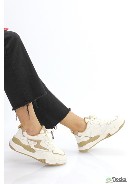 Kadın Hakiki Deri Mevsimlik Kalın Taban Sneaker Spor Ayakkabı 5KZ/S30051 modelleri