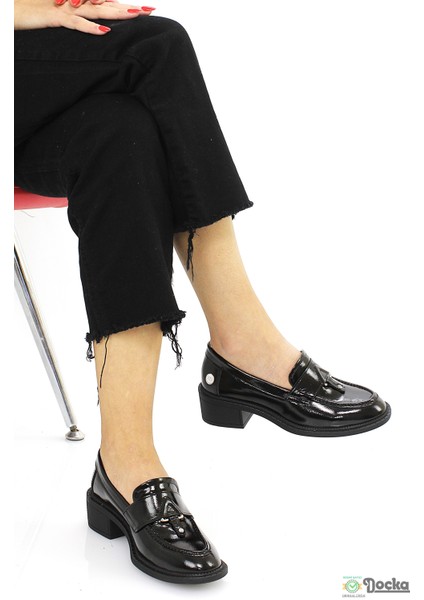 Mammimia Kadın Günlük Klasık Alçak Topuklu Hakiki Deri Ayakkabı M26/KA7210 indirimleri