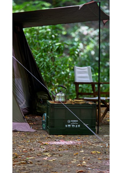 XF90AG / Folding Storage Box / Katlanır Saklama Kutusu / Haki 90 Lt fırsatları