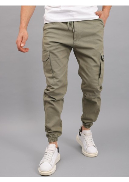 Erkek Kargo Pantolon Lastikli Erkek Pantolon