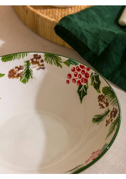 Kokina Baskılı Seramik Kase 26 cm (W5) fiyatları