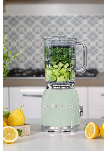 50 Style Retro Smoothie Blender Pastel Yeşil - BLF03PGEU