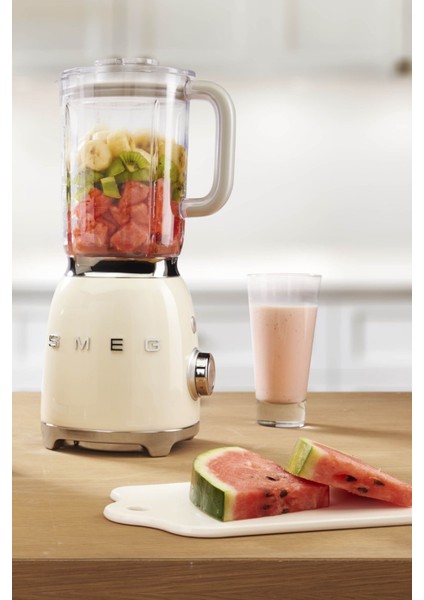 50's Style Retro Krem Smoothie Blender BLF03CREU indirimleri