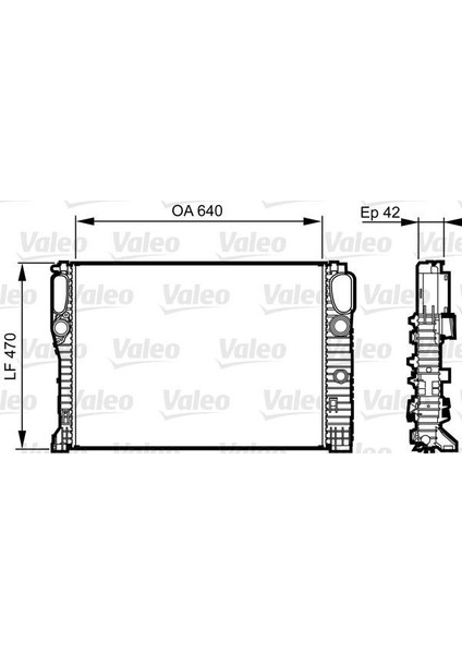 732855 - Motor Su Radyatoru Mercedes C219 W211 S211