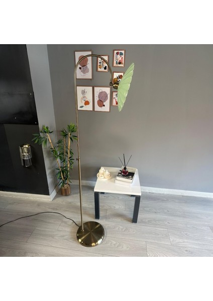 Flower Lambader Mint Modern Dekoratif Metal Oturma Odası Çalışma Odası fırsatları