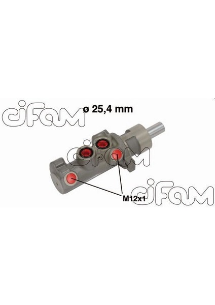 Cıfam 202642 - Fren Ana Merkezı Abs Transıt V184 00 06 Deposuz